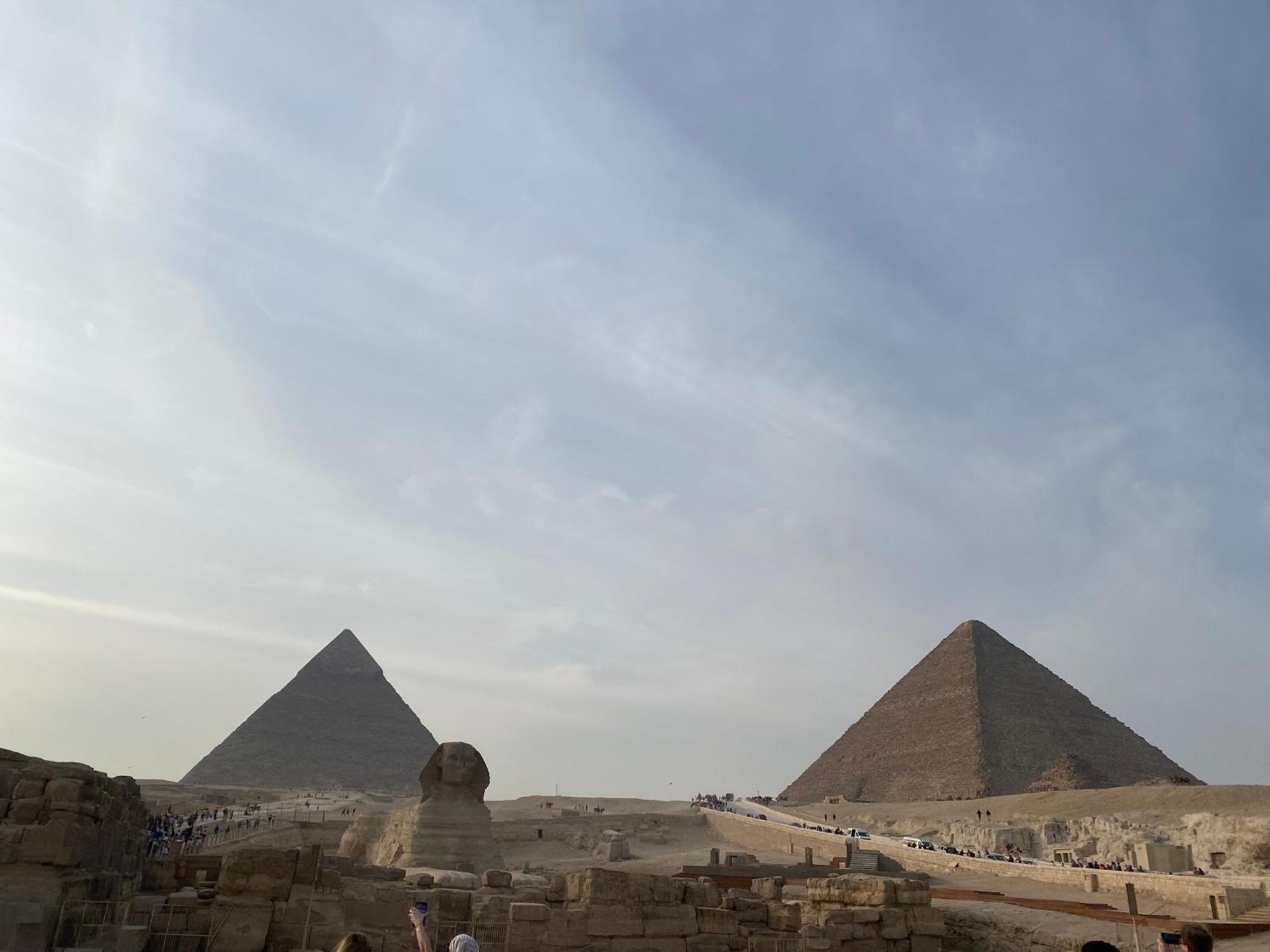 מלון Kafret el-Gabal Tut Pyramids View מראה חיצוני תמונה